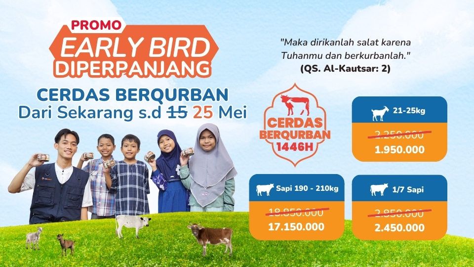 2025 Waktunya Kurban Cerdas Dan Berkahnya Meluas